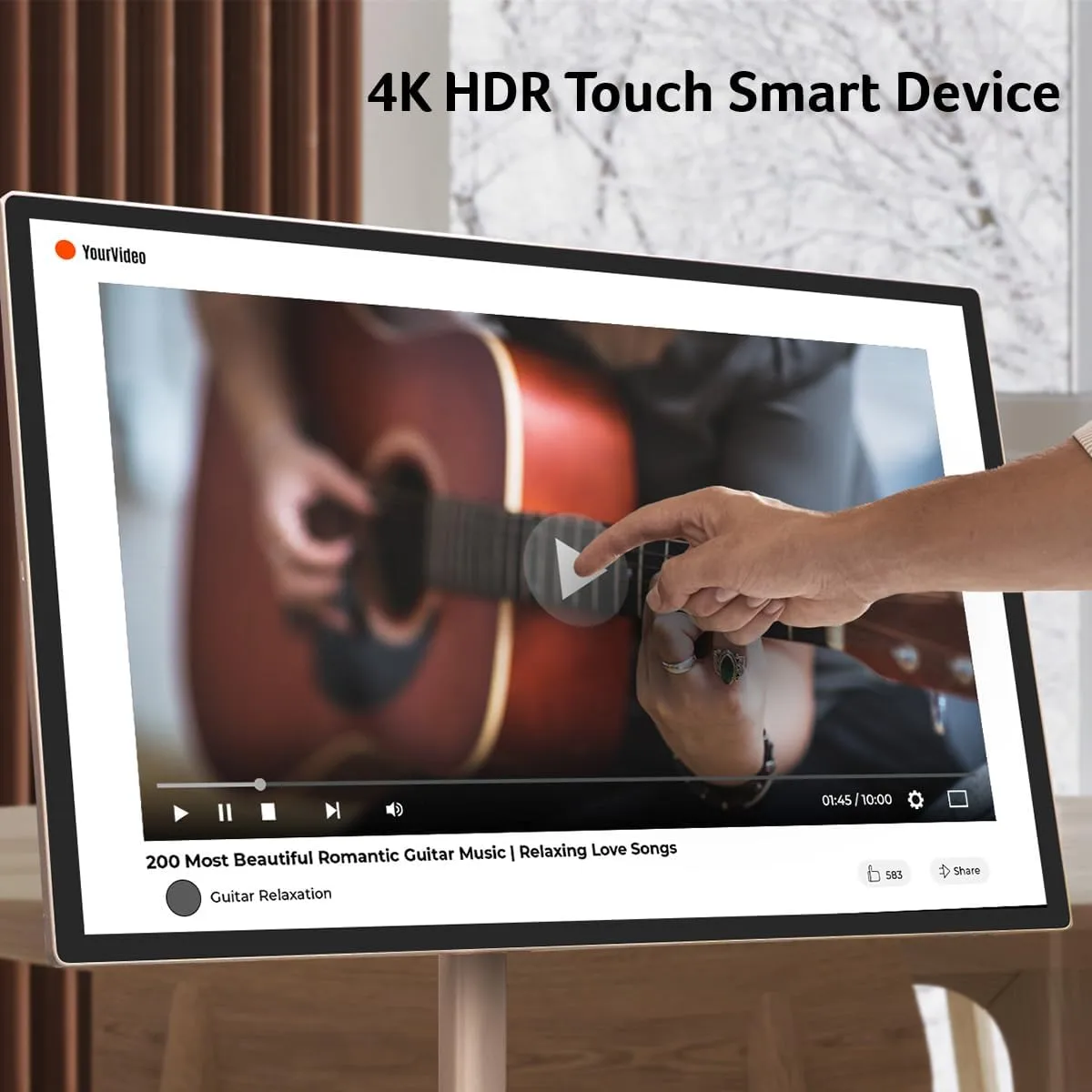 AOPEN by Acer 31.5" 4K UHD Touch Rollable Smart Device UM.JS1AA.001