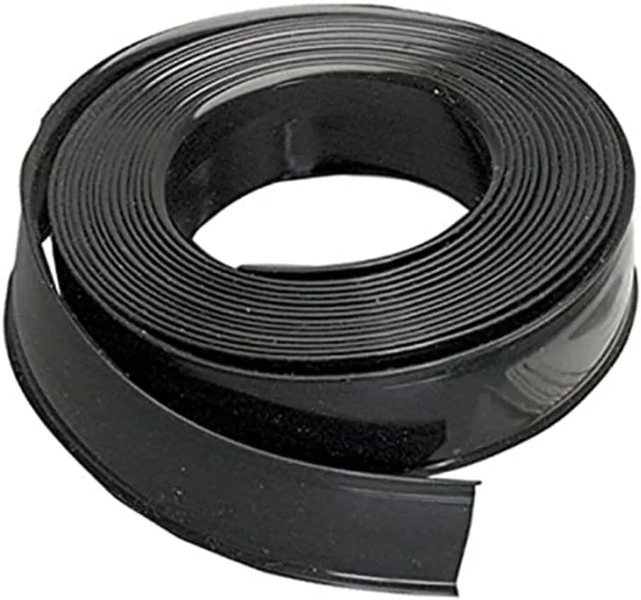 AP Products 011-312 Black 1" x 1000' Premium Vinyl Insert for Trim Moldings