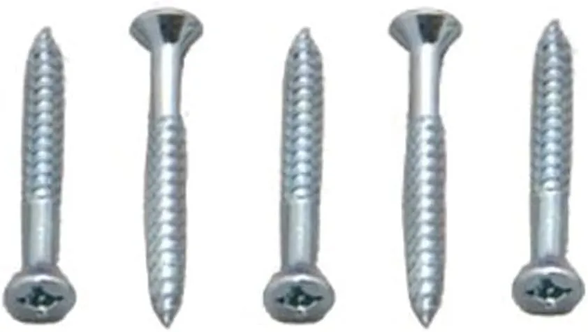 AP Products 012-FSQ50Z Square Recess Flat Screws Pack of 50