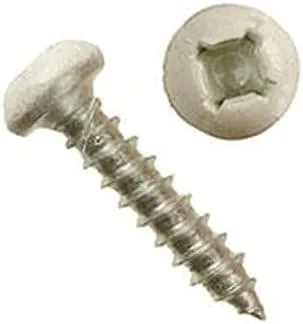 AP Products 012-FSQ50Z Square Recess Flat Screws Pack of 50
