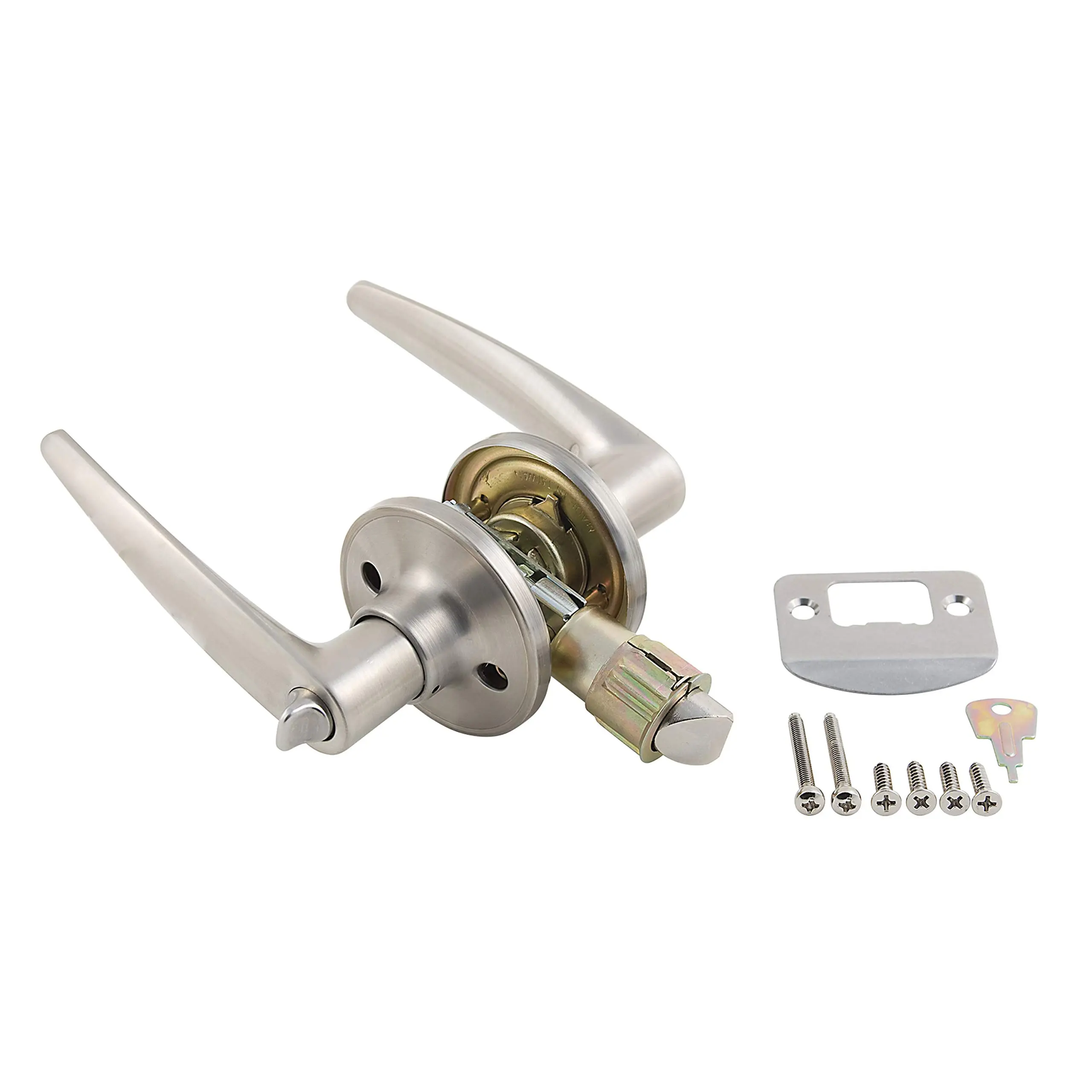 AP Products 013-231-SS Lock Set Privacy Lever Style