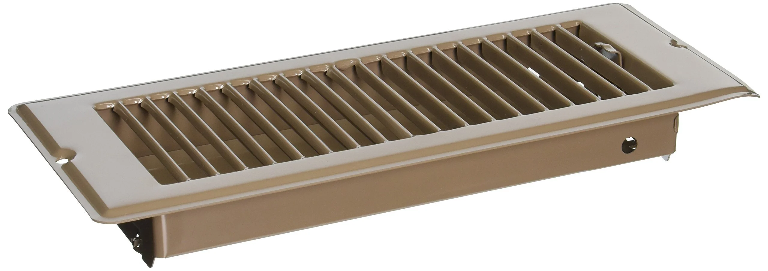 AP PRODUCTS 013-628 Brown Floor Register 4 x 10 Damper