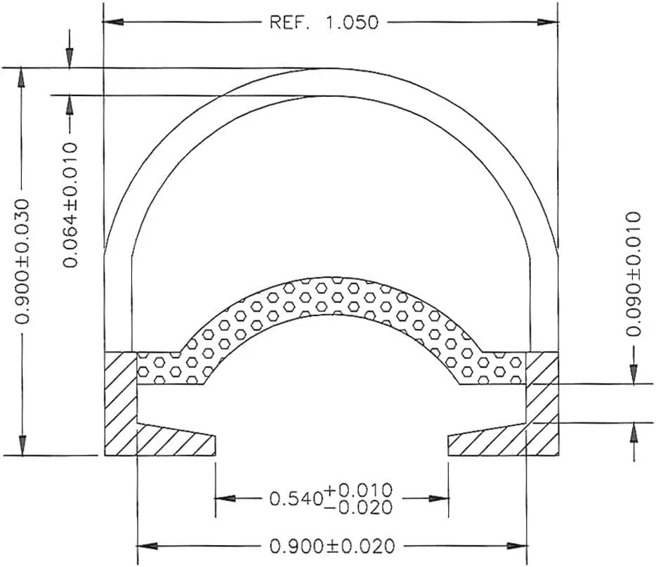 AP Products 018-2004 Slide Out Modified EKD Seal,Black