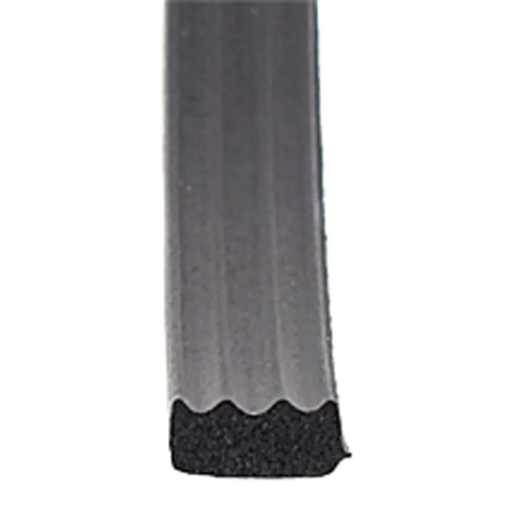 AP Products 018-664 Black Ribbed Seal with Tape