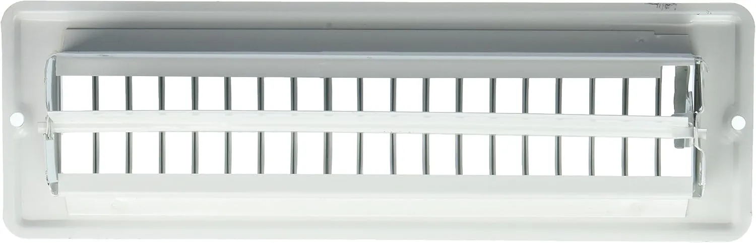 AP Products 13640 White 2-1/4" x 10" Floor Register