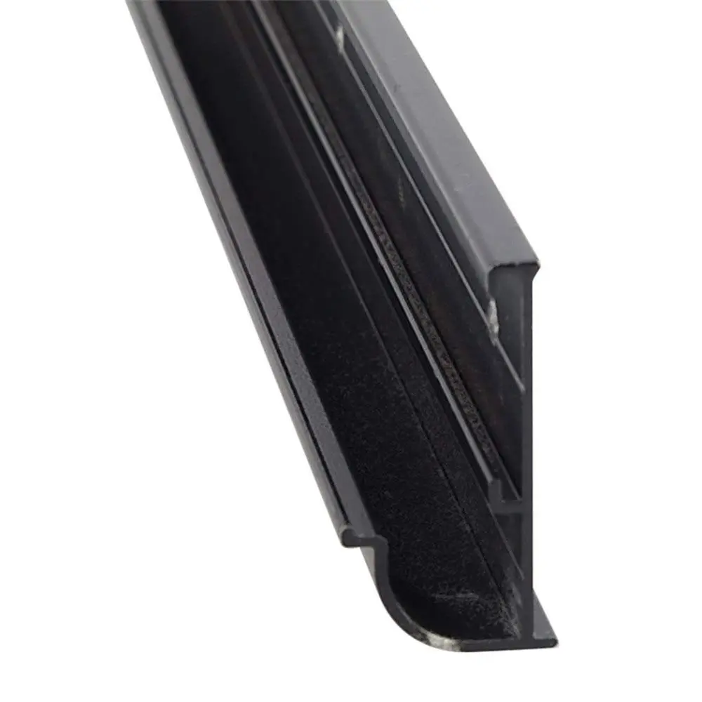 AP Products 021-56202-16 Lrg. Insert Drip Rail - 16 ft, Black