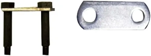 AP Products 014-122487 2-1/4" Zinc Yellow Shackle Link