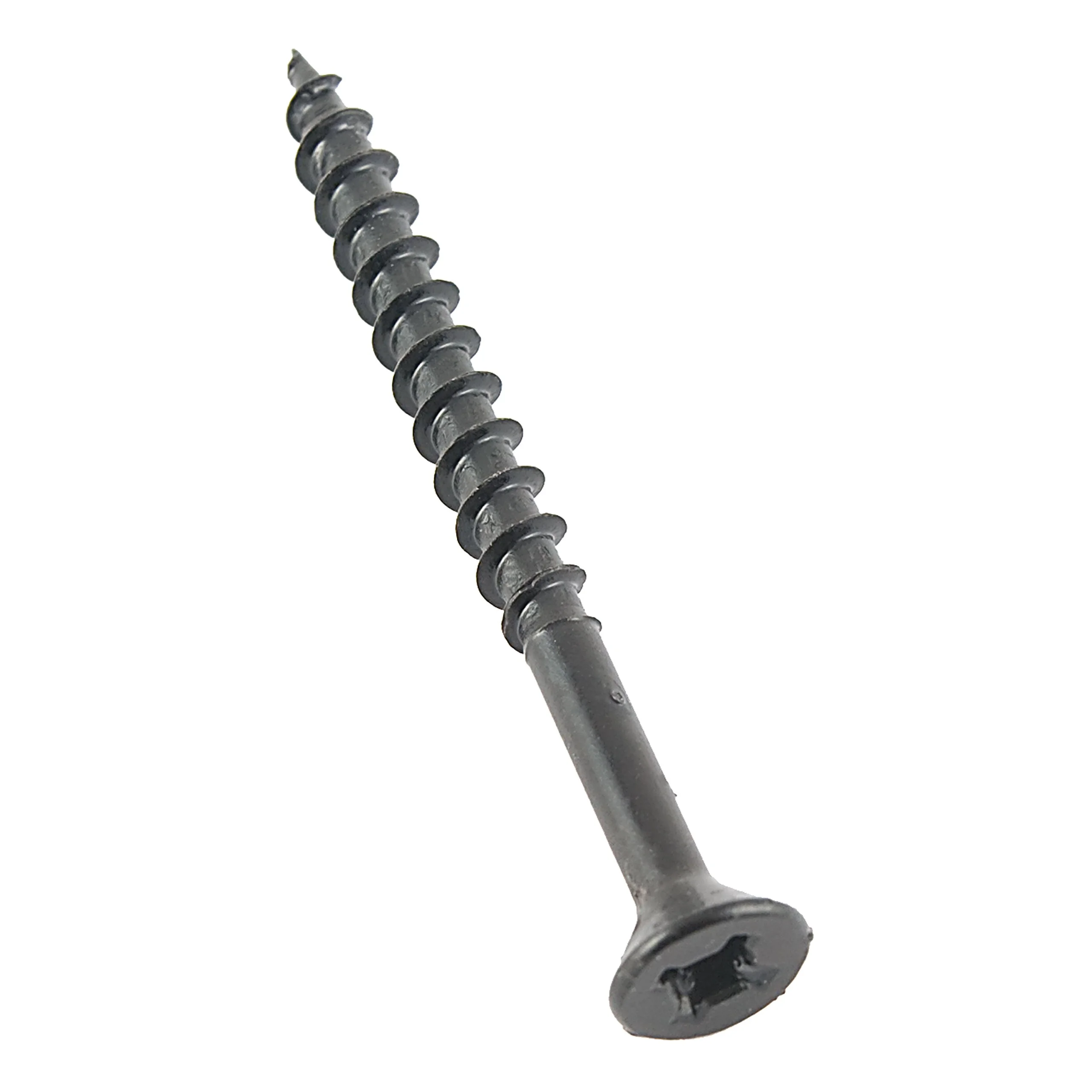 AP Products 012-FSQ250 BL 8 X 1-1/2 Black Flat Head Screws, Pack of 250
