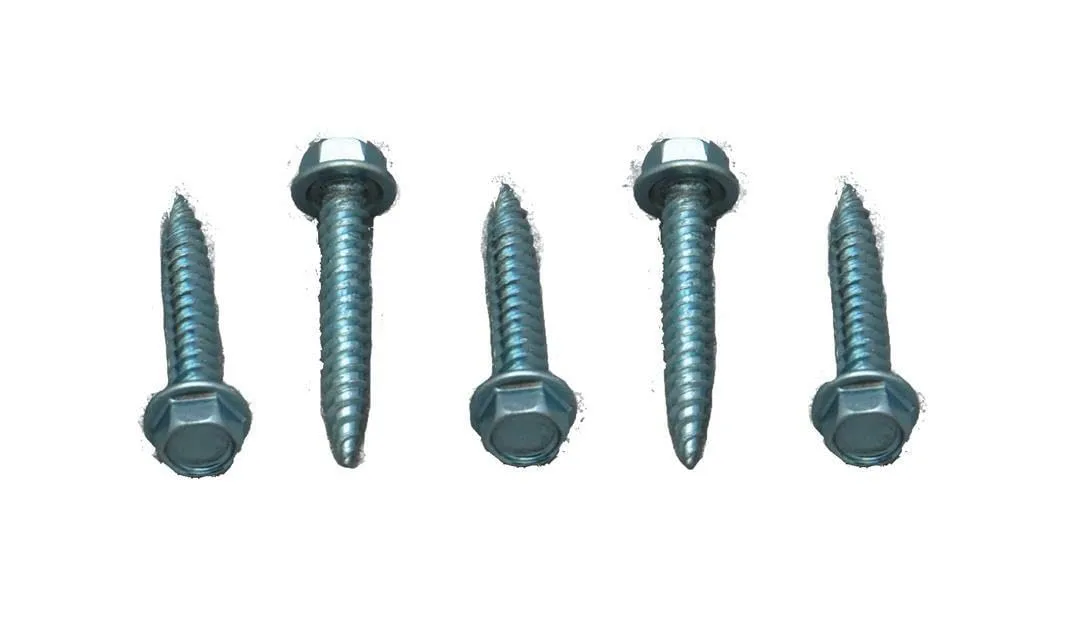 AP Products (012-TR500 8X1 8" x 1" Hex Head Screw, (Pack of 500)