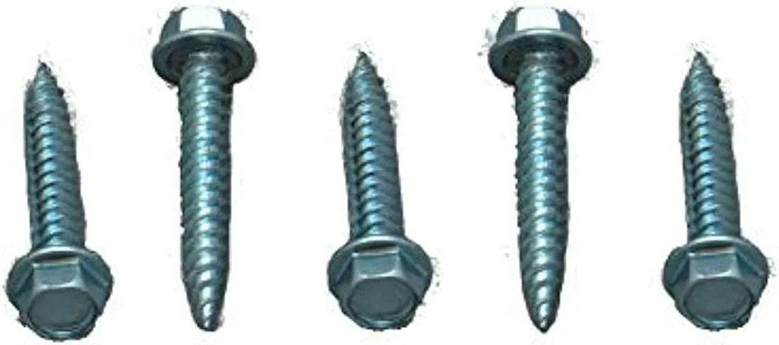 AP Products (012-TR500 8X1 8" x 1" Hex Head Screw, (Pack of 500)