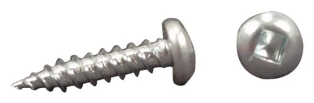 AP Products 012-PSQ50 Pan Head Square Recess Machine Screws - Pack of 50
