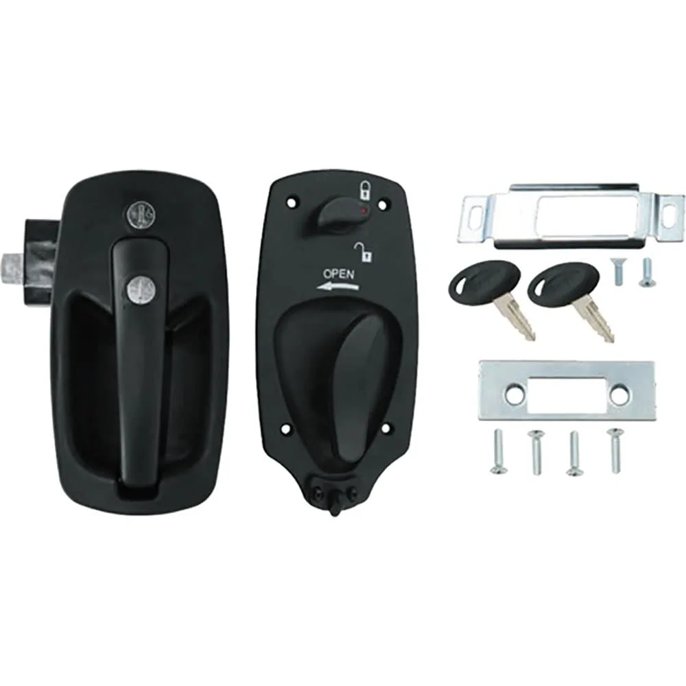 AP Products 013-536 Bauer Keyed Alike Euro Lock - Black