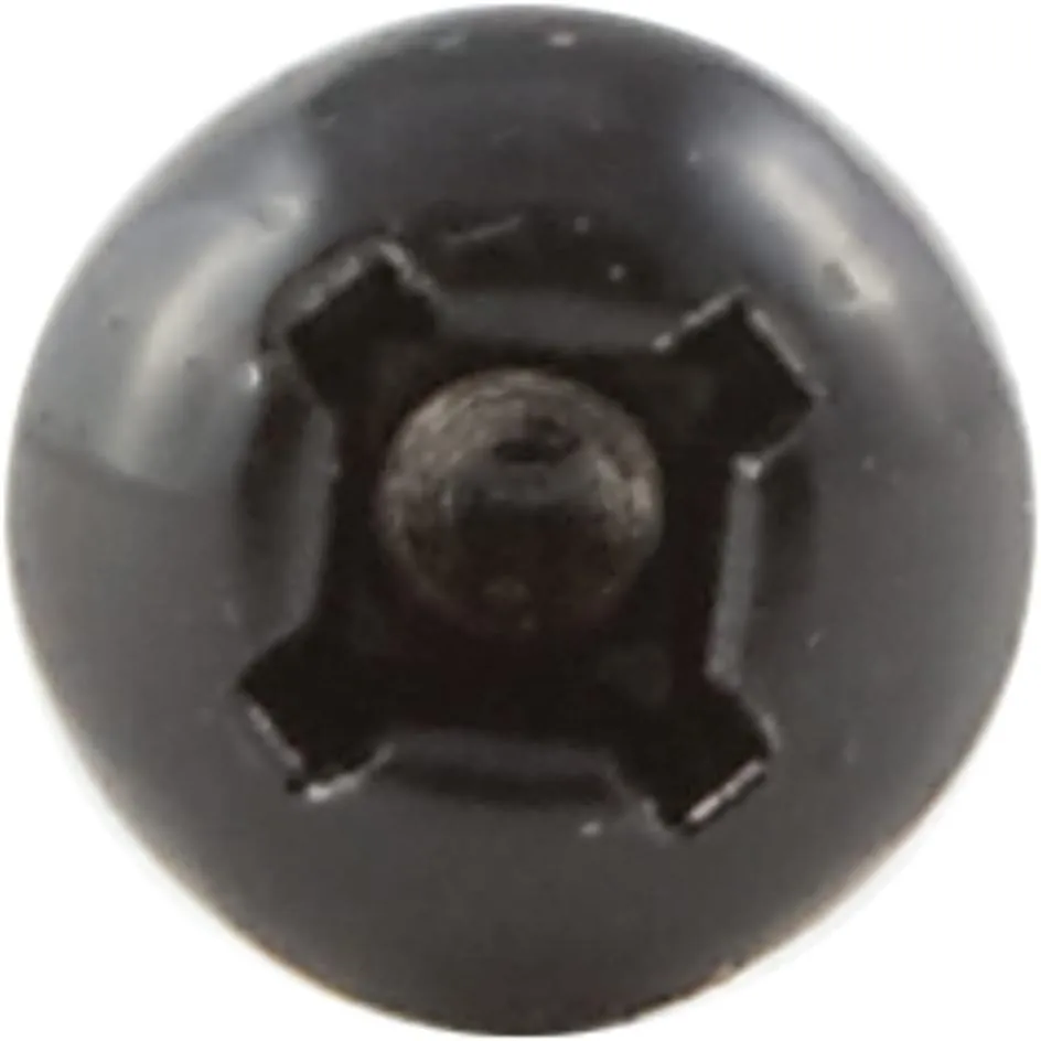 AP Products 012-PTK500BL 8X1-1/2 Black #8 Self-Tapping Pan Head Tri-Screws - 1.5", 500 Pack