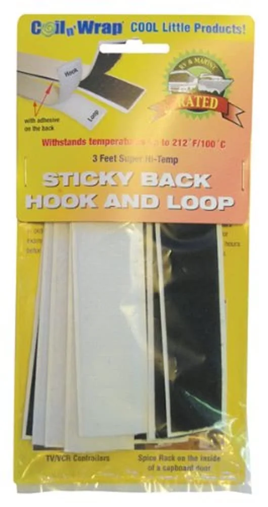 Coil n' Wrap 71 Hook and Loop with High Temperature 3' Sticky
