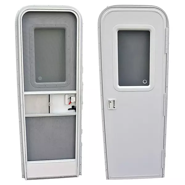 AP Products 015-205998 Polar White RV Entrance Door