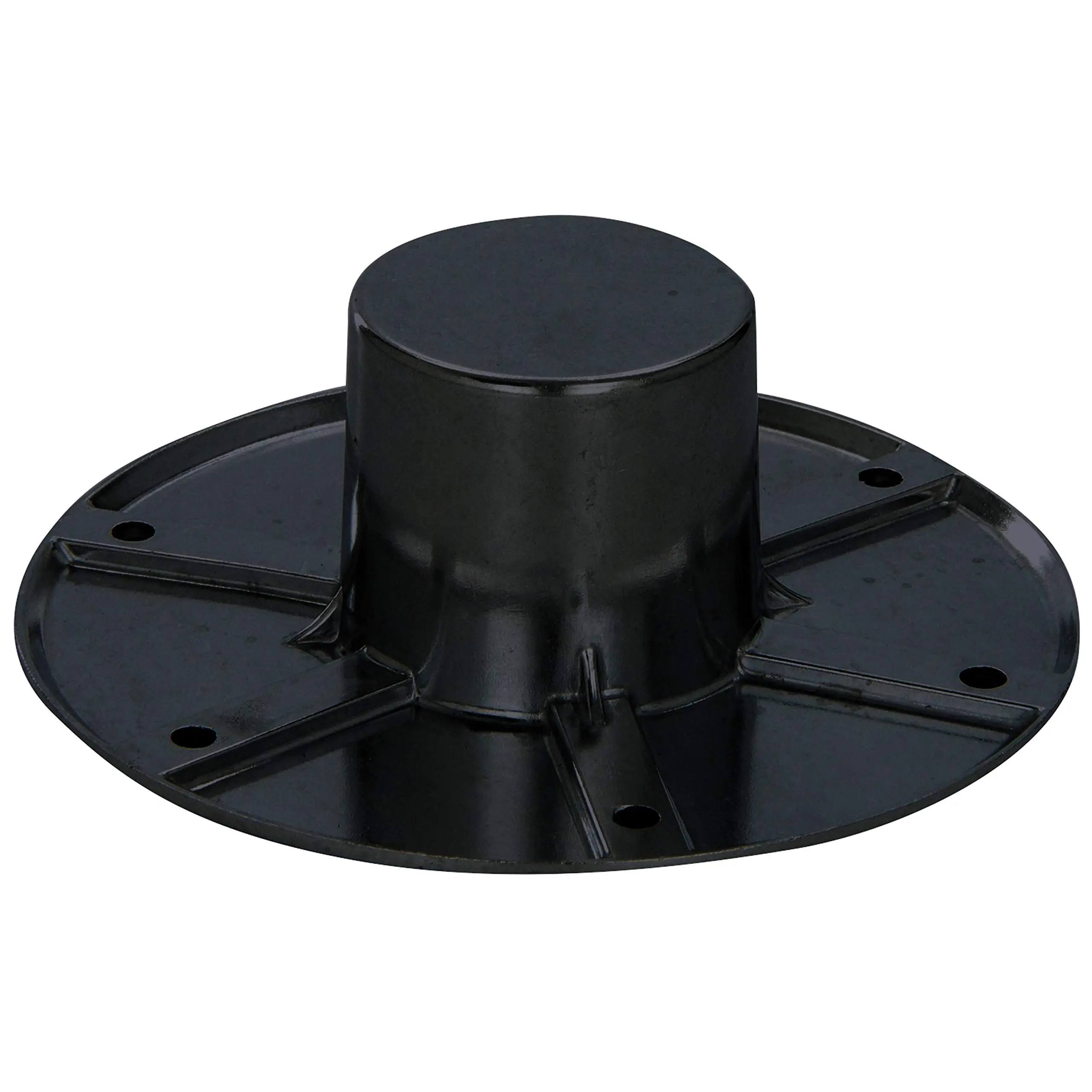AP Products 0131112B Round Flush Mount Pedestal Base