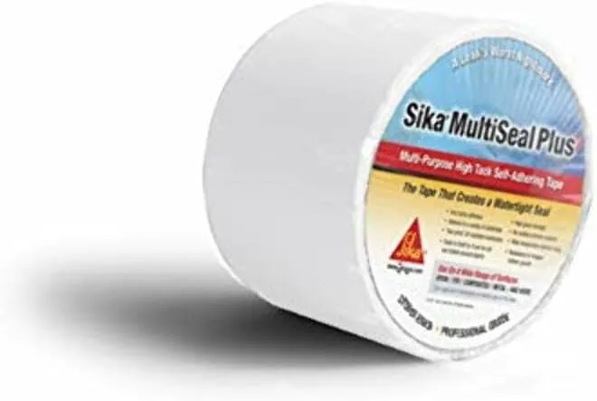 AP Products Sika 017-413828-25 Multiseal Plus Tape - White, 4" x 25' Roll