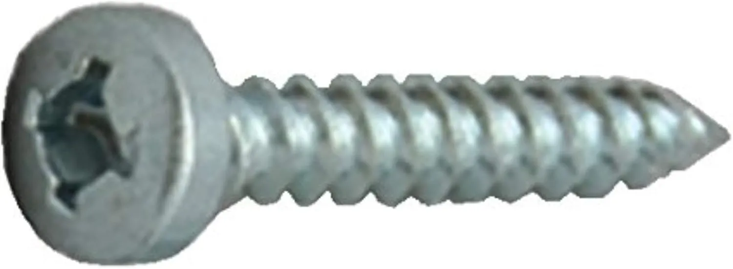 AP Products (012-PSQ500 8X1) Square Recess Pan Head Screw, Pack of 500