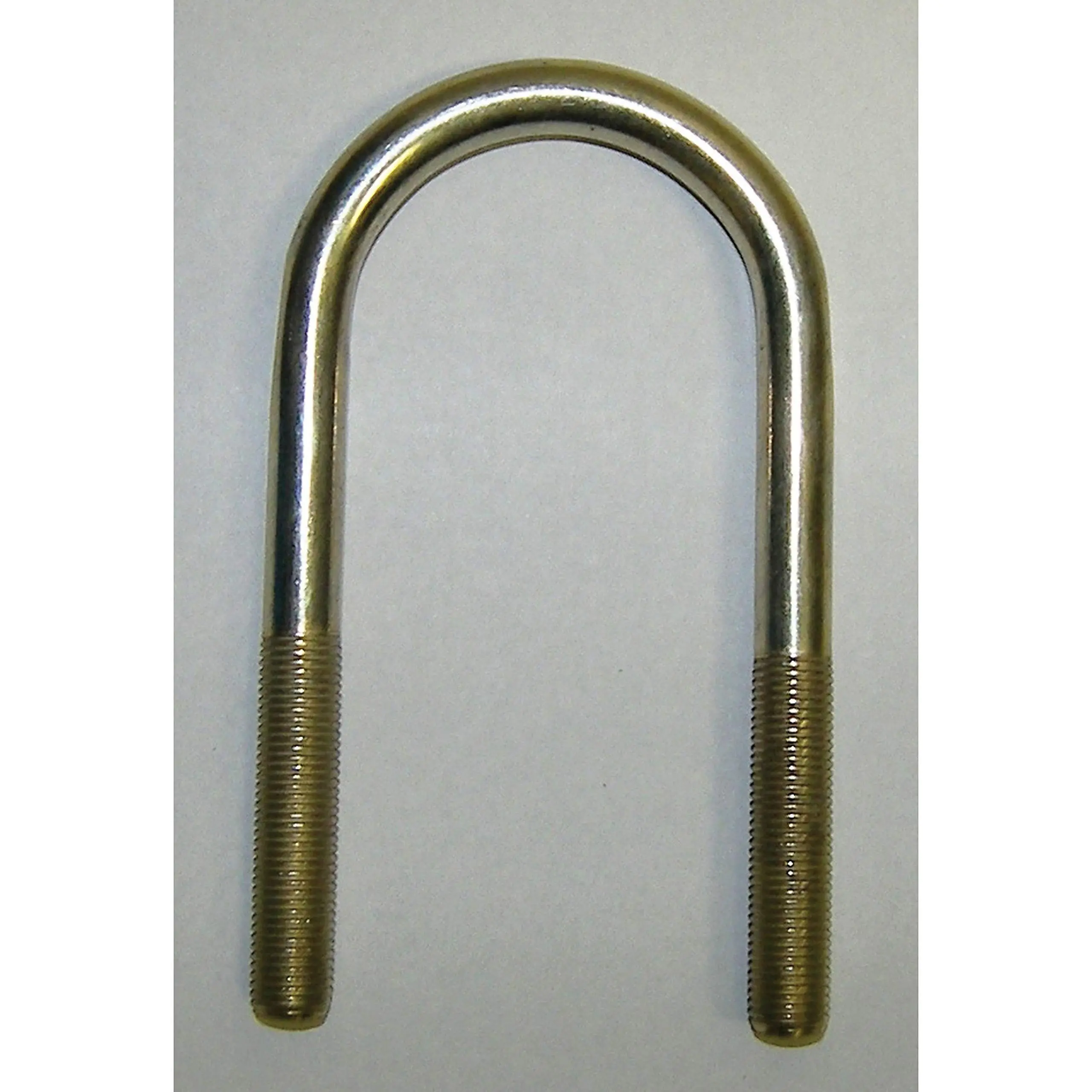 AP Products U-Bolt 3/8-24 x 4 in, Alloy Steel, Zinc Finish