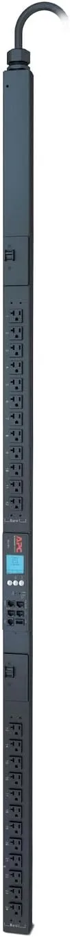 APC Rack Mount PDU, 0U Vertical, 30A, (24) NEMA 5-20R