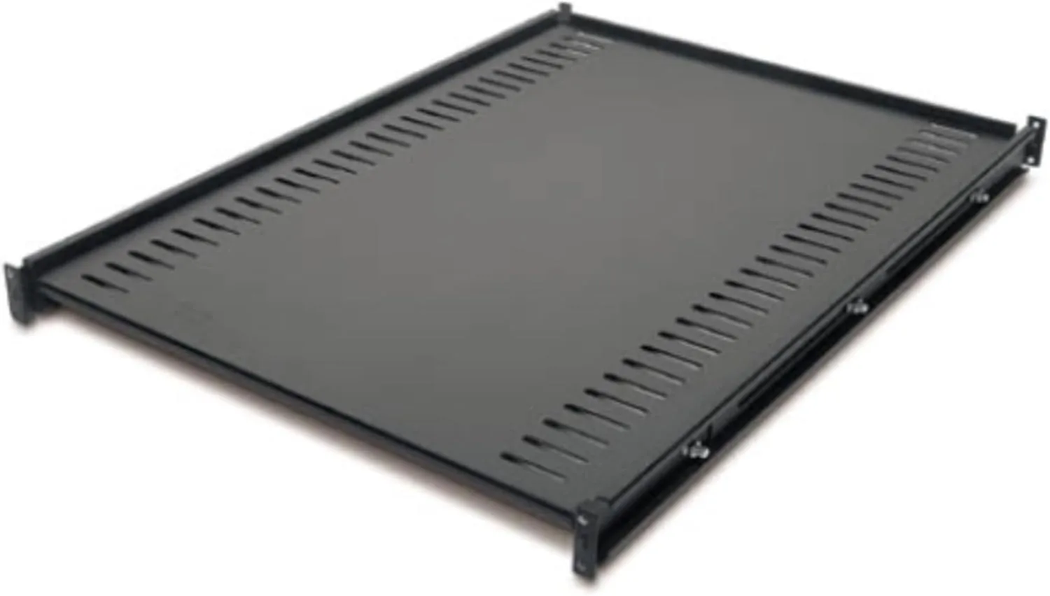 APC - Rack shelf (ventilated) - black - for NetShelter EP; NetShelter ES; NetShelter SX; Netshelter VX; NetShelter WX