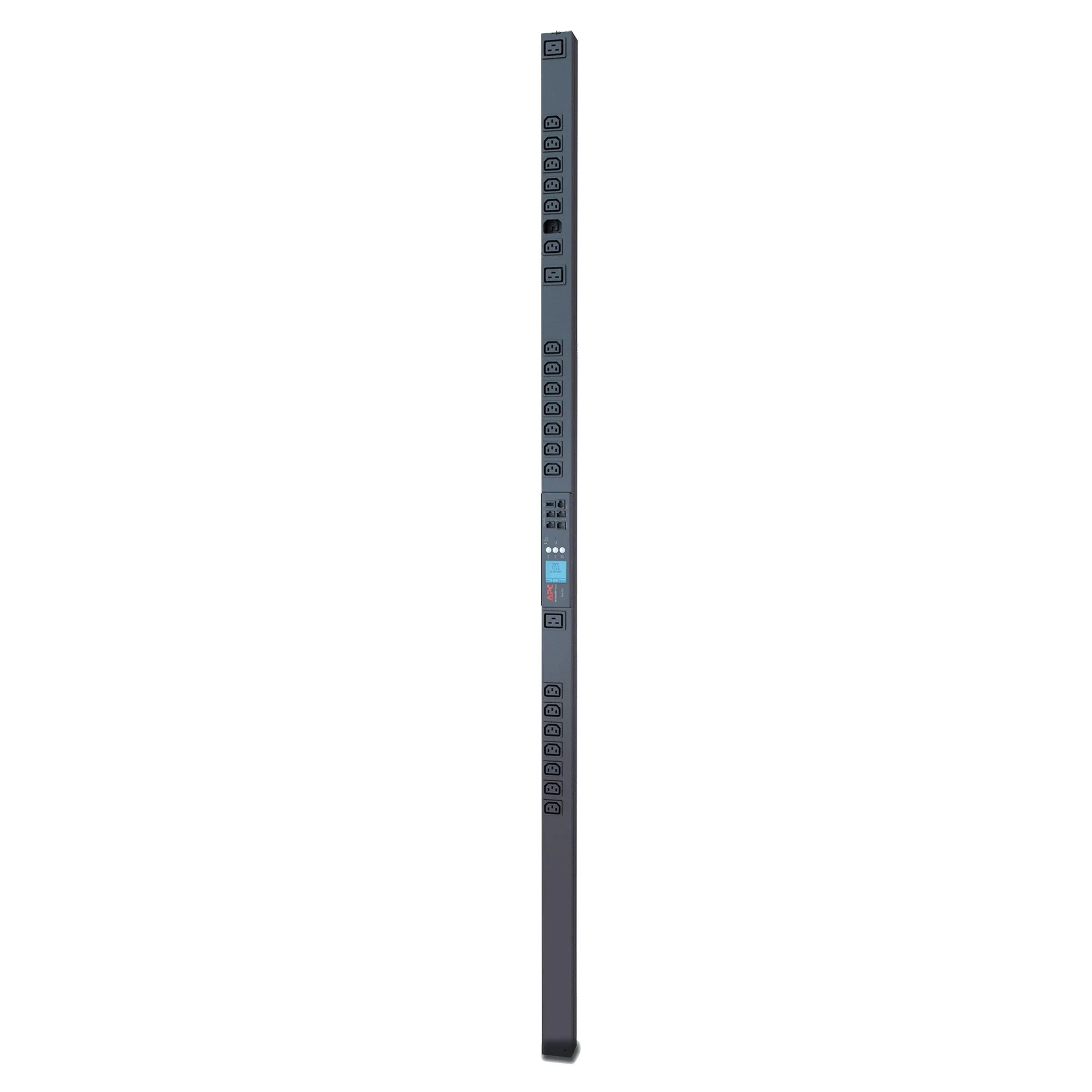 APC AP8459NA3 Metered-by-Outlet Rack PDU - 21 C13 & 3 C19, 208V 20A