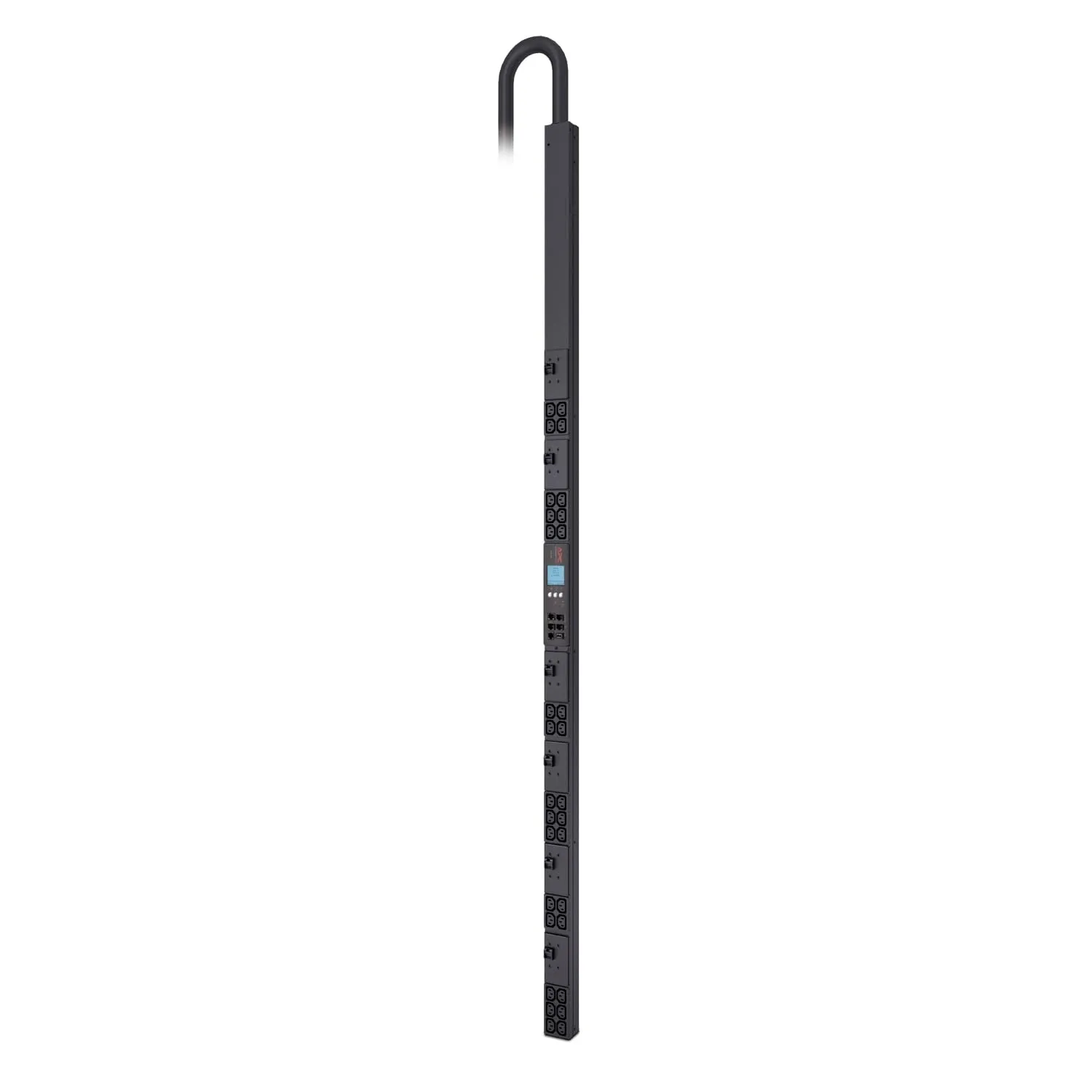 APC Rack Mount PDU, Metered 200V-240V/60A 3-Phase, 30 C13, 0U Vertical (AP8867)