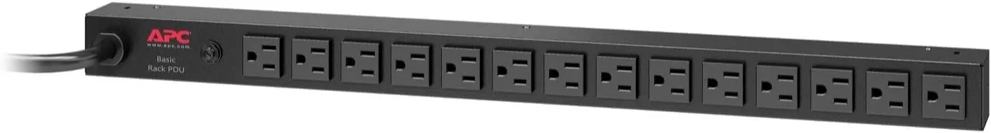 APC BY SCHNEIDER ELECTRIC Basic Rack Mount PDU 20A 100-120V