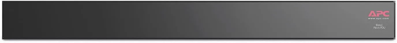 APC Rack Mount PDU, Basic 200V-230V/30A, (10) Outlets, 1U Horizontal Rackmount (AP9571A)