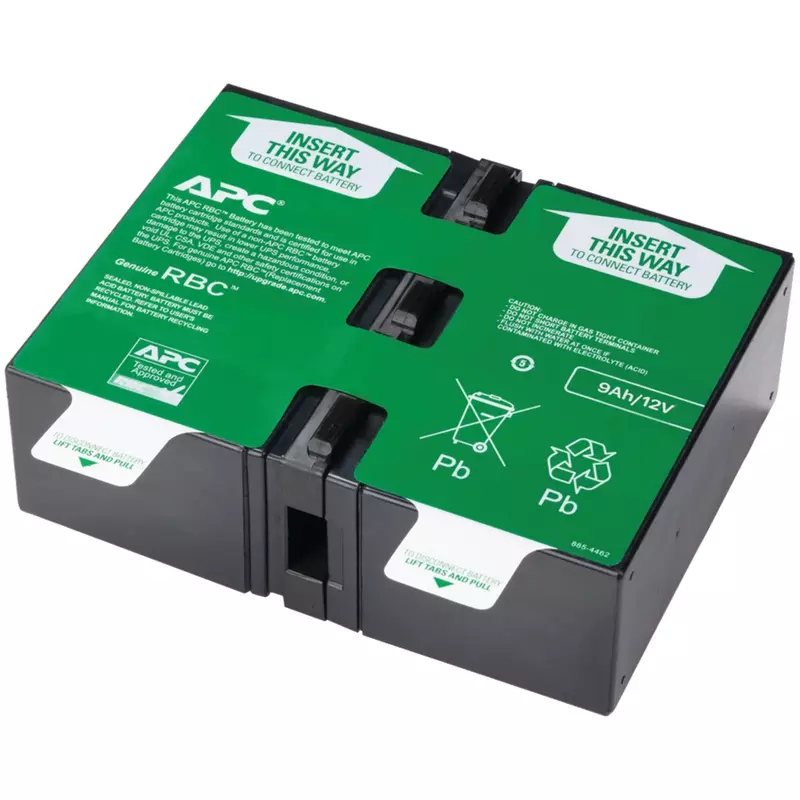 APC UPS Battery Replacement, APCRBC124, for APC UPS Models BR1500G, BX1500M, BR1300G, SMC1000-2U, SMC1000-2UC