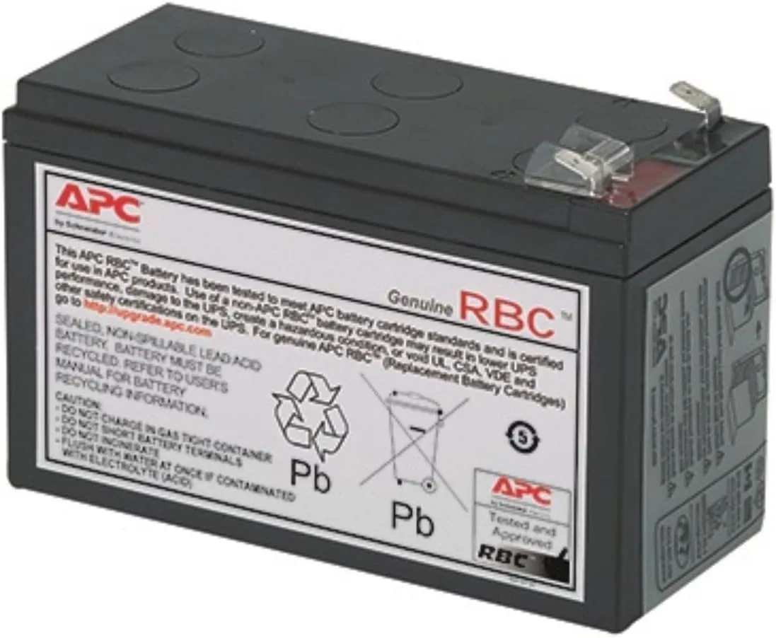 APC UPS Battery Replacement APCRBC154 for APC Back-UPS Models BE600M1, BE670M1, BN650M1, BN675M1