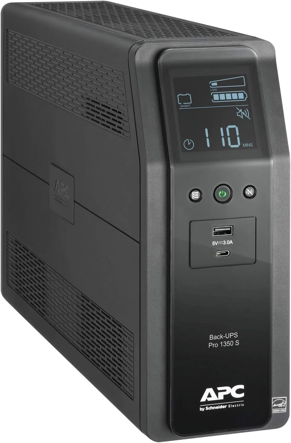 APC 1350VA Sine Wave UPS Battery Backup Surge Protector with APC UPS Battery Replacement 1350VA Surge Protector+ Battery