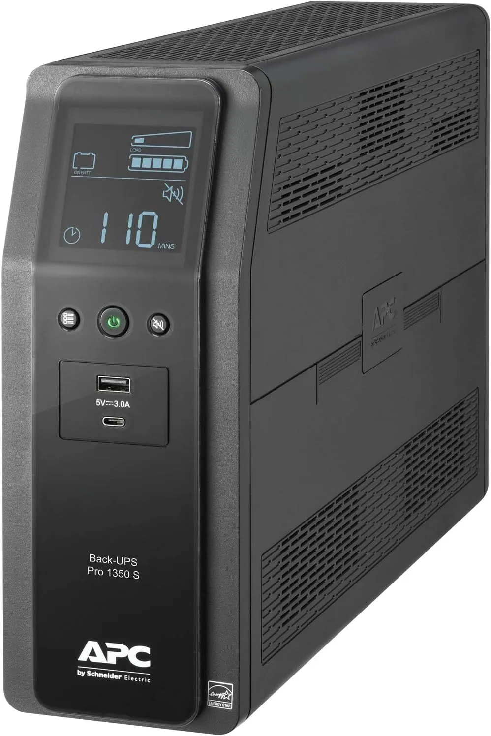 APC 1350VA Sine Wave UPS Battery Backup Surge Protector with APC UPS Battery Replacement 1350VA Surge Protector+ Battery
