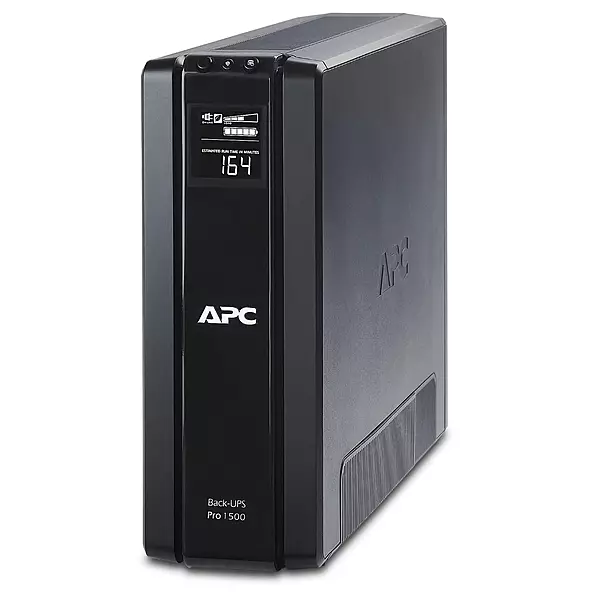 APC UPS 1500VA Battery Backup Surge Protector, BR1500G Backup Battery Power Supply with AVR
