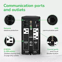 APC Back-UPS Pro 700VA UPS Battery Backup & Surge Protector (BR700G)