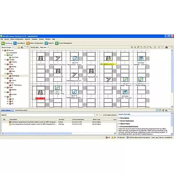 APC InfraStruXure Central - License (M21478) Category: Software Licensing