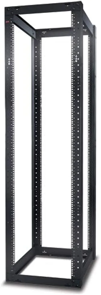 APC NetShelter 4 Post Open Frame Rack - Rack - black - 44U - for P/N: SUA5000RMI5U