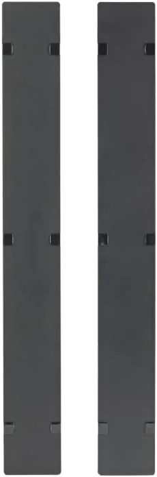 APC by Schneider Electric NetShelter Hinged Covers (AR7581A) - Black - Fits 750mm 42U Vertical Cable Manager - Pack of 2