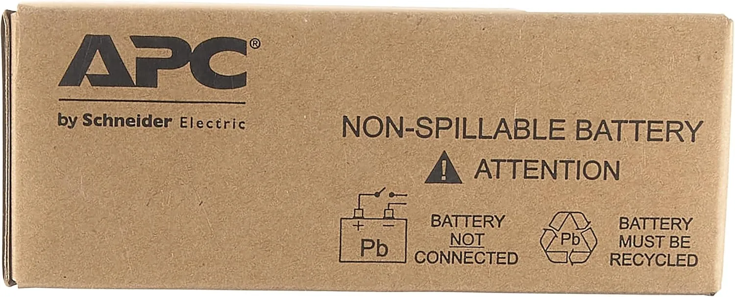 APC UPS Battery Replacement, RBC2, for APC Back-UPS Models BE500R, BK300C, BK350, BK500, BK500BLK, BK500M, BK500MC, BK500MUS