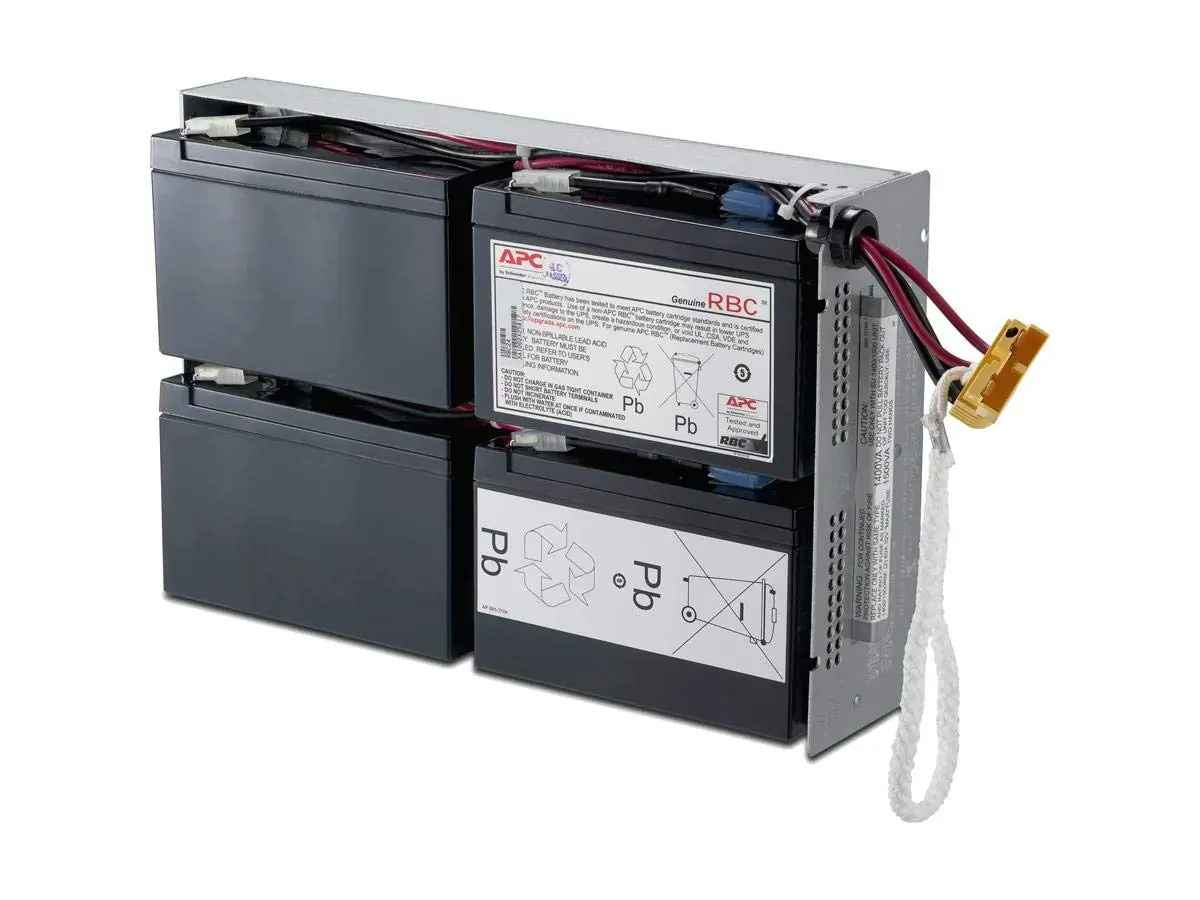 APC UPS Battery Replacement, RBC24, for APC Smart-UPS Models SMT1500RM2US, SMT1500R2-NMC, SU1400RM2U, SU1400RMNET, SUA1500RM2U and select others