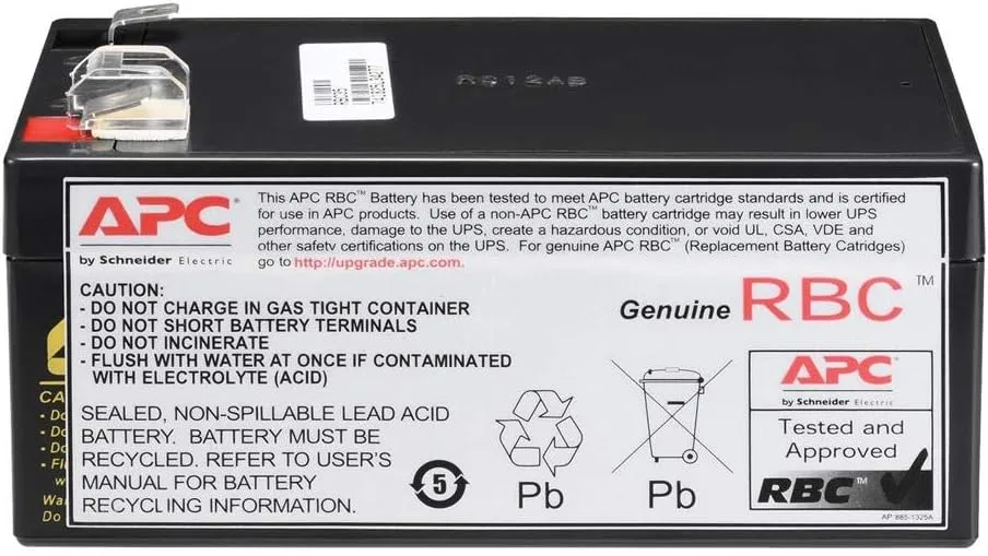 APC UPS Replacement Battery Cartridge RBC35 for Back-UPS BE350