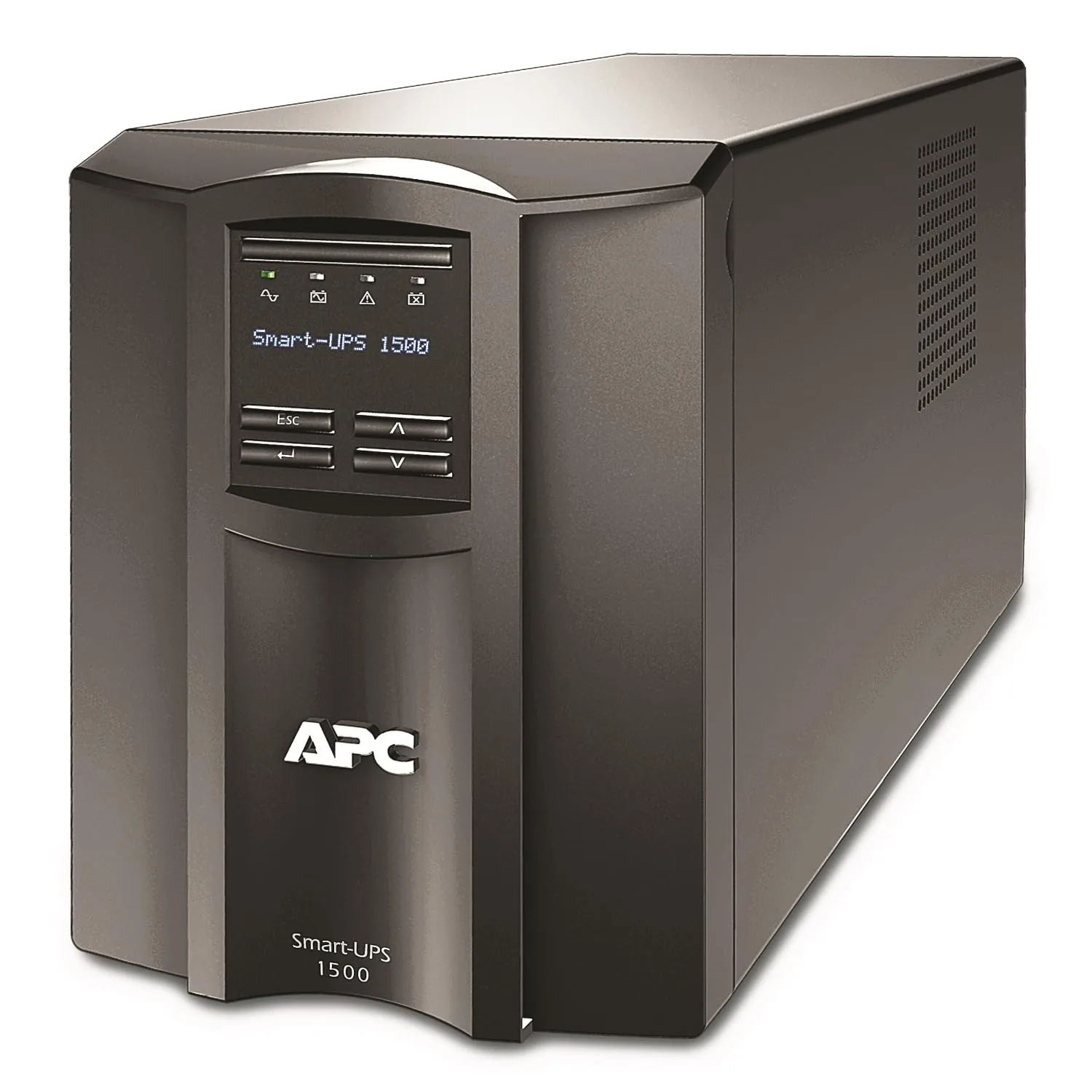 APC 1500VA Smart UPS with SmartConnect and Network Card, SMT1500CNC, Sinewave UPS Battery Backup, 120V, Line Interactive Uninterruptible Power Supply