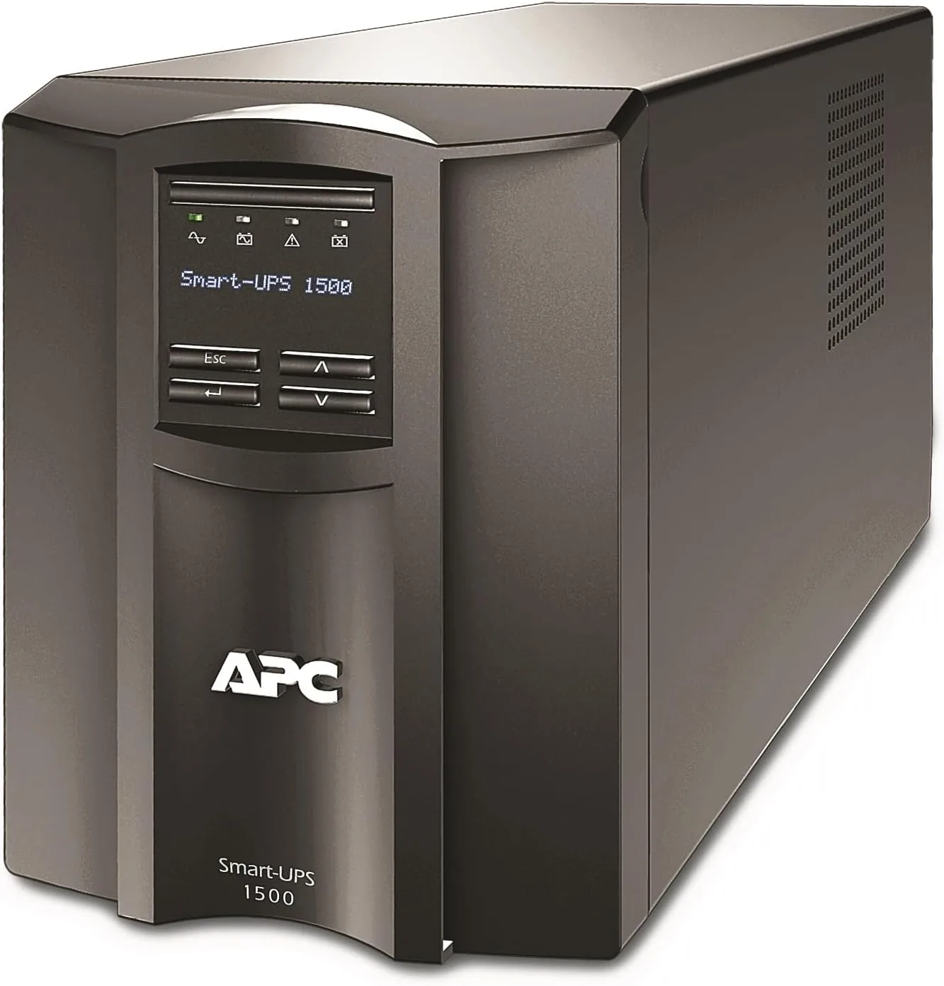 APC 1500VA Smart UPS with SmartConnect and Network Card, SMT1500CNC, Sinewave UPS Battery Backup, 120V, Line Interactive Uninterruptible Power Supply
