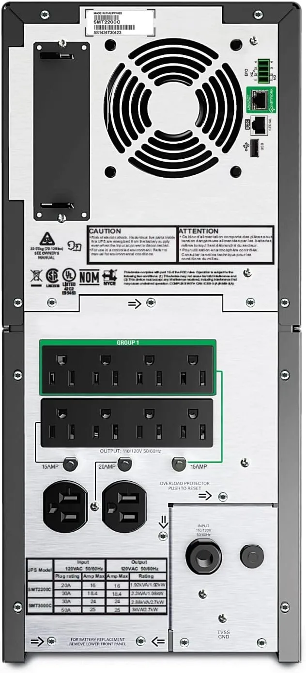 APC Smart-UPS with SmartConnect Sinewave Line-Interactive Uninterruptible Power Supply