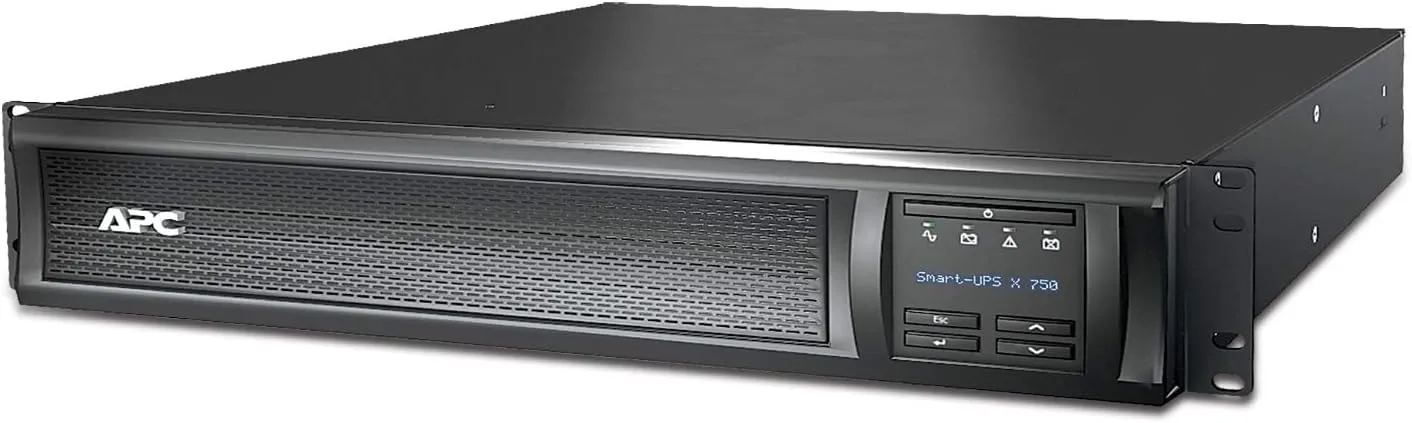 APC Network UPS, 750VA Smart-UPS Sine Wave UPS with Extended Run Option, SMX750C, Tower/2U Rackmount Convertible