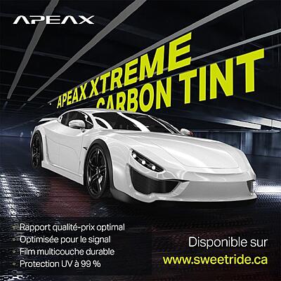 APEAX Carbon UV Xtreme Tint APEAX Carbon UV Xtreme Tint