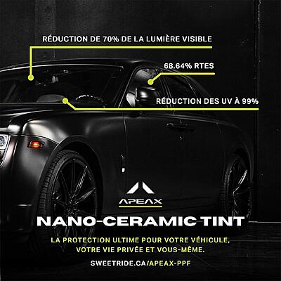 APEAX Nano Ceramic Xtreme Tint APEAX Nano Ceramic Xtreme Tint