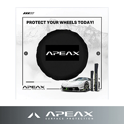 Apeax Ensemble de couvre-roues Apeax Ensemble de couvre-roues