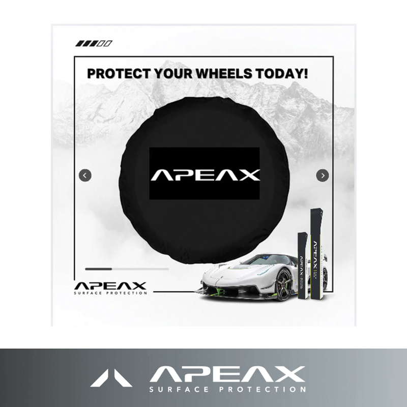 Apeax Ensemble de couvre-roues Apeax Ensemble de couvre-roues