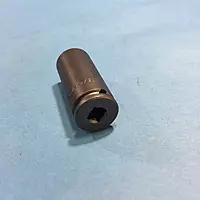 Impact Socket: 1/4" Drive, 12mm Socket, Hex Drive